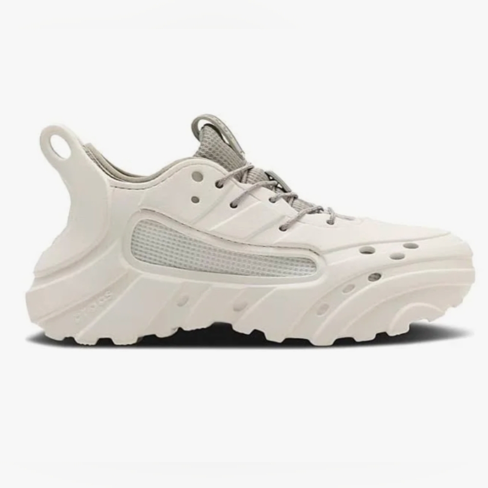 Crocs Nova Trek white grey  209559 unisex shoes  NWOT